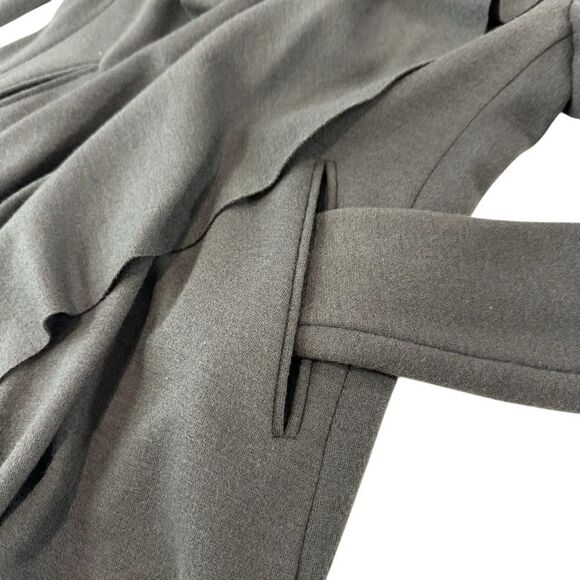 FORME D'Expression 3’3204322896 Gray Wool Asymetrical Shawl Colar Jacket, 38 - Picture 13 of 13